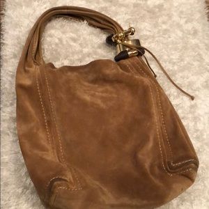 Authentic Jimmy Choo suede bag